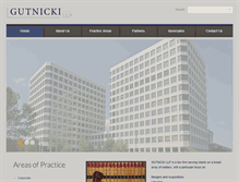 Tablet Screenshot of gutnicki.com